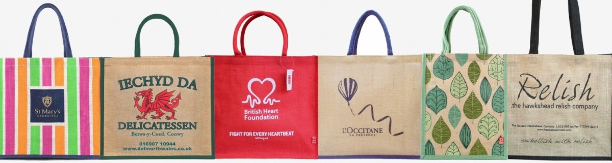 Coloured Jute Bags